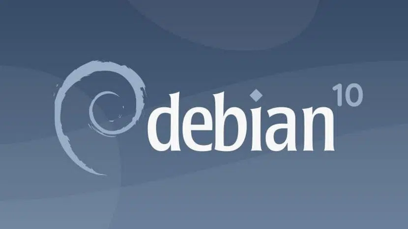 Debian 10 logo